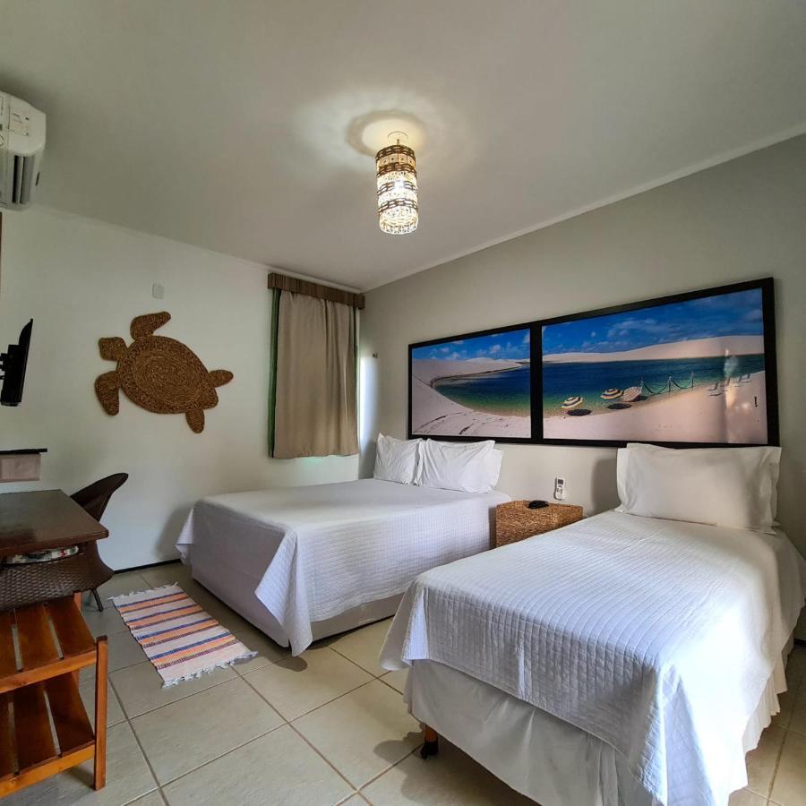 Pousada Coqueiro Beach Luis Correia Exteriér fotografie